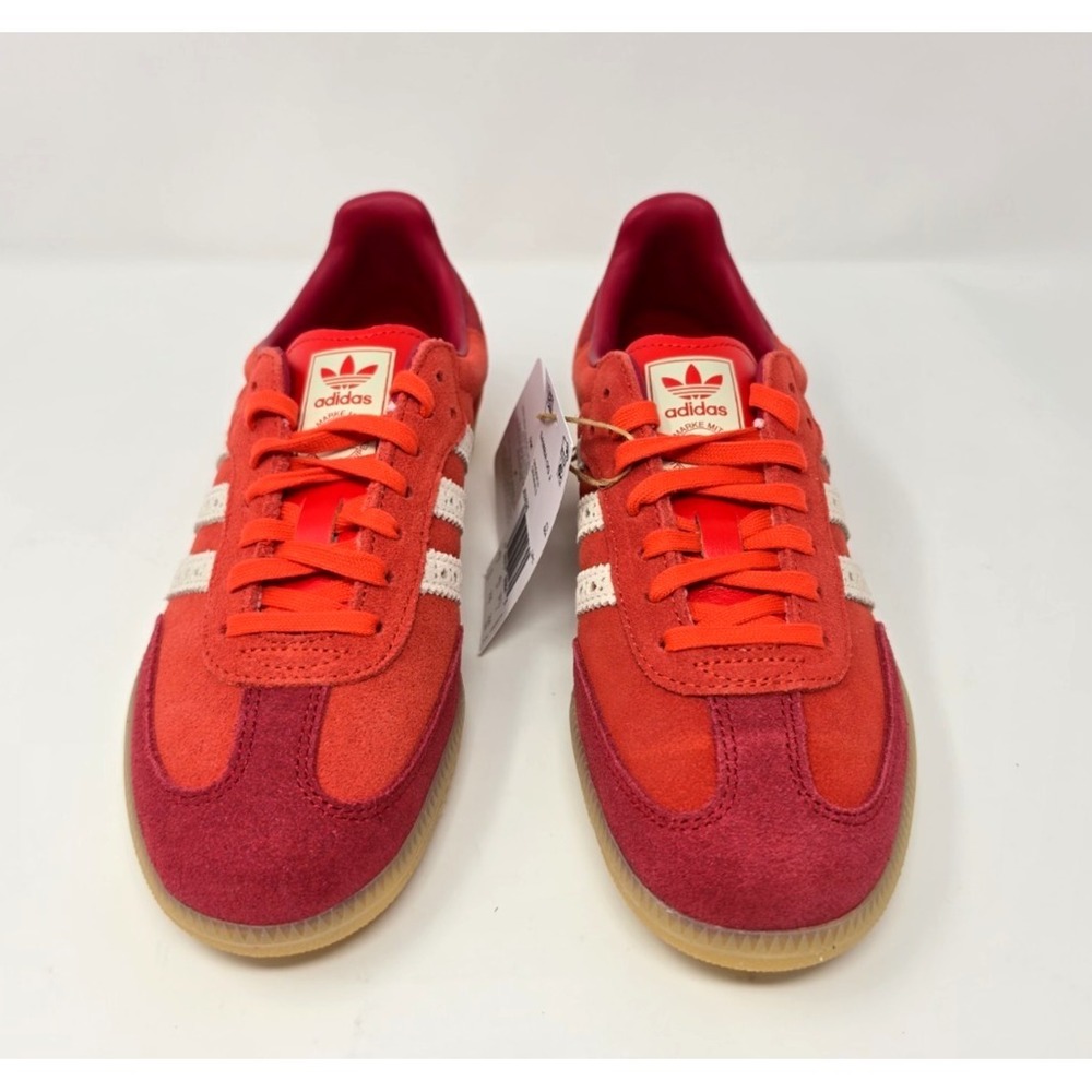 Adidas Samba OG Special Edition Valentines Day Red-JS3526-Youth 5/Women's 6 NWB - Picture 2 of 10
